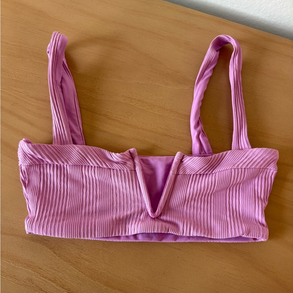 L*Space Mauve Lee Lee Bikini Top